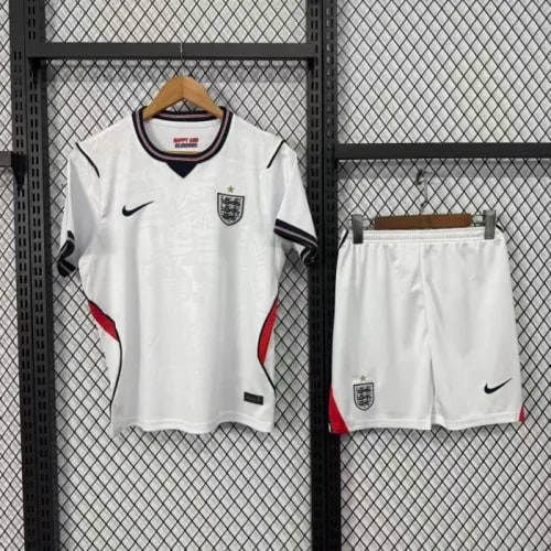 England 2026 World Cup Home Kids Suit - 木樂服飾