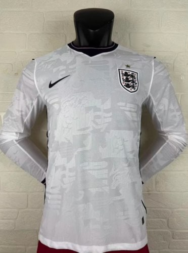 England 2026 World Cup Home Player Long Sleeve Man Jersey - 木樂服飾