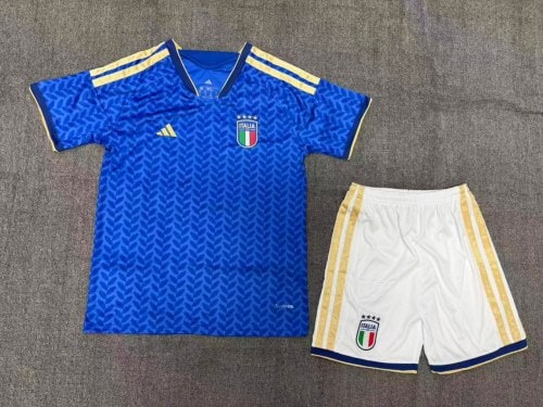 Italy 2026 World Cup Home Kids Suit - 木樂服飾