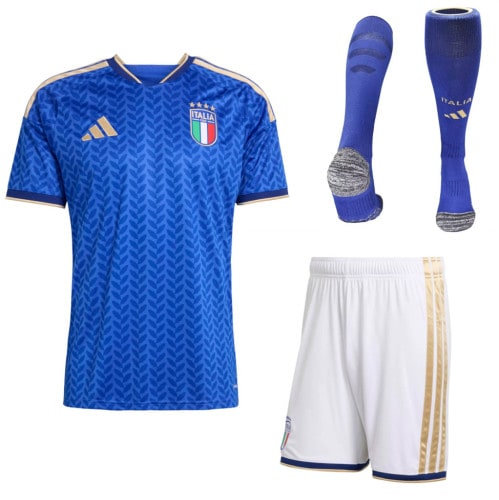 Italy 2026 World Cup Home Kids Suit & Socks - 木樂服飾