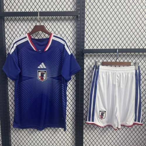 Japan 2026 World Cup Short Sleeve Home Adult Suit - 木樂服飾