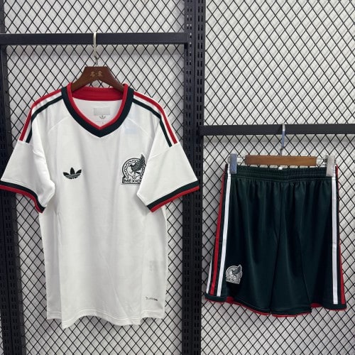 Mexico 2026 World Cup Short Sleeve Away Adult Suit - 木樂服飾