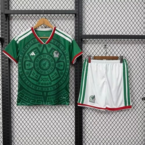 Mexico 2026 World Cup Short Sleeve Home Adult Suit - 木樂服飾