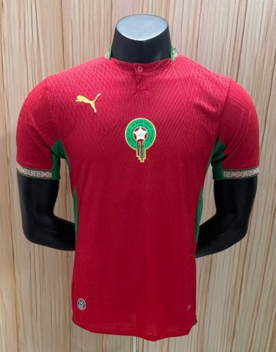 Morocco 2026 World Cup Home Player Man Jersey - 木樂服飾