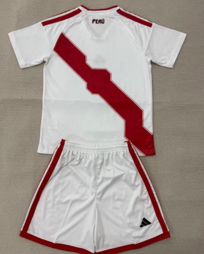 Peru 2026 World Cup Home Kids Suit - 木樂服飾