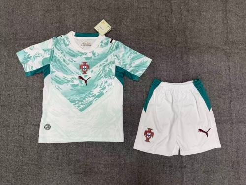 Portugal 2026 World Cup Away Kids Suit - 木樂服飾