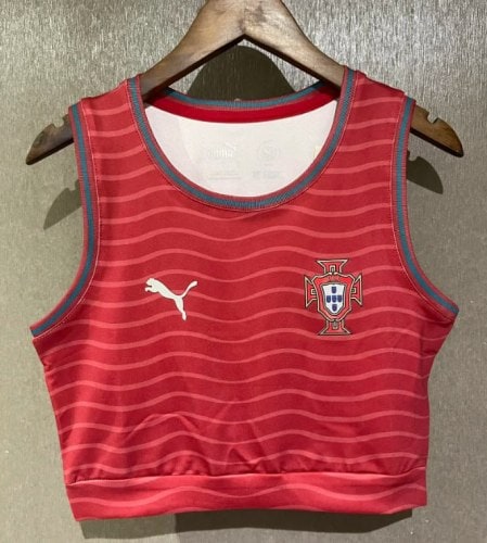 Portugal 2026 World Cup Home Women Vest Jersey - 木樂服飾