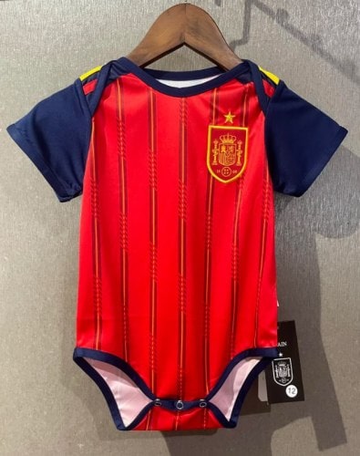 Spain 2026 World Cup Home Baby Jersey - 木樂服飾