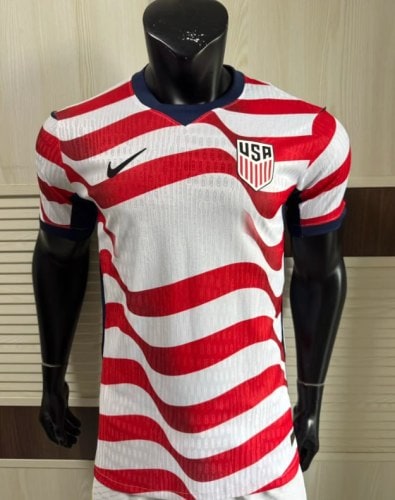United States 2026 World Cup Home Player Men’s Jersey (Name & Number Printing) - 木樂服飾