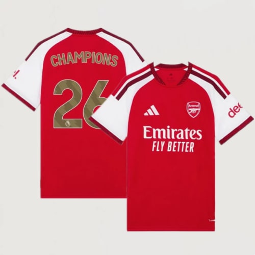 Arsenal Home Champions Man Jersey 26/27 - 木樂服裝
