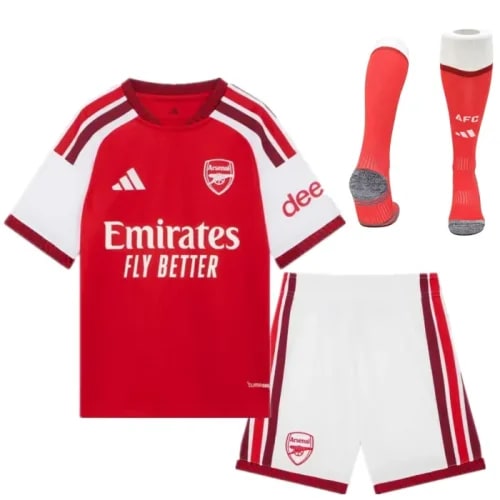 Arsenal Home Kids Suit & Socks 26/27 - 木樂服裝