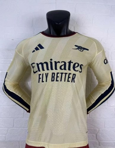 Arsenal Third Player Long Sleeve Men Jersey 26/27 - 木樂服裝