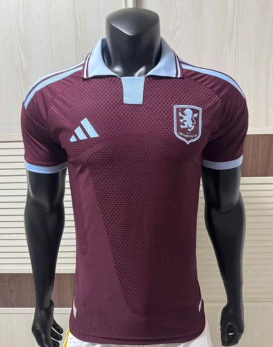 Aston Villa Home Player Man Jersey 26/27 - 木樂服裝