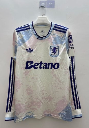 Aston Villa Man Third Long Sleeve Jersey 25/26 - 木樂服裝