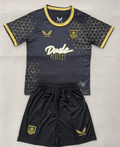 Burnley Third Kids Suit 25/26 - 木樂服裝