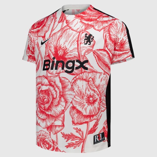 Chelsea Limited Edition Remembrance Pre-Match Man Jersey 25/26 - 木樂服裝