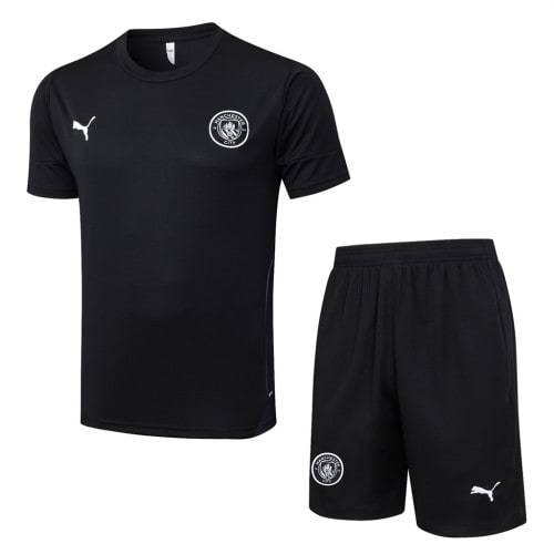 Copy Manchester City Training Short sleeve Suit 24/25 - 木樂服裝
