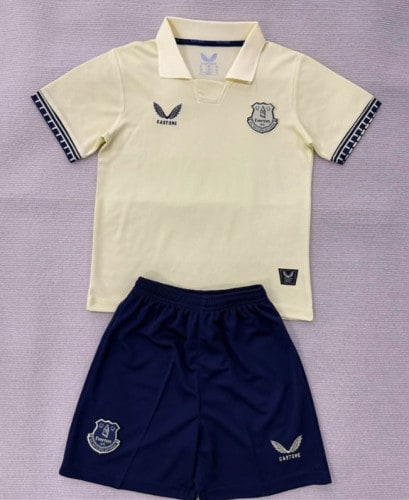 Everton Away Kids Suit 25/26 - 木樂服裝