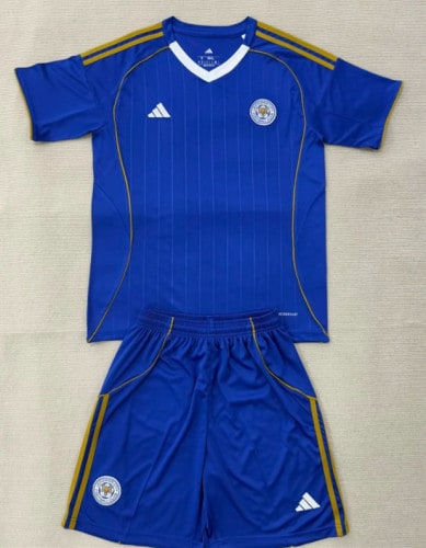 Leicester City Home Kids Suit 25/26 - 木樂服裝