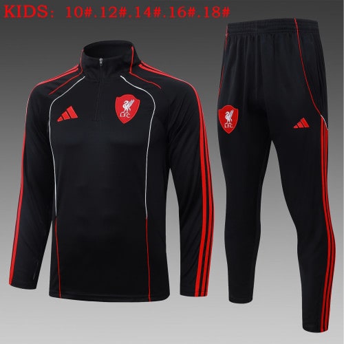 Liverpool Kids Training Suit 25/26 - 木樂服裝