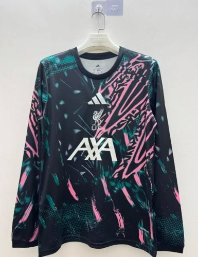 Liverpool Pre-Match Training Long Sleeve Man Jersey 25/26 - 木樂服裝