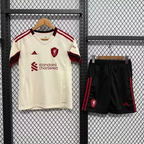 Liverpool Short Sleeve Away Adult Suit 25/26 - 木樂服裝