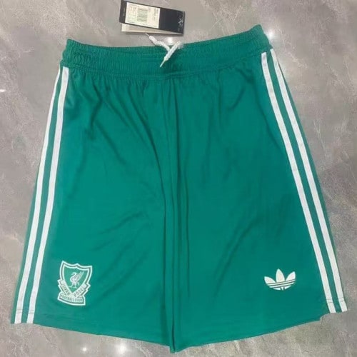 Liverpool Third Green Shorts 25/26 - 木樂服裝