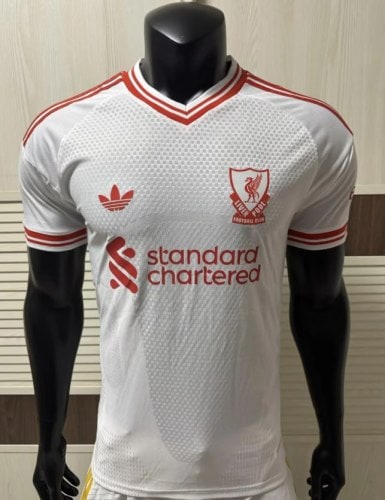 Liverpool White Man Player Jersey 26/27 - 木樂服裝