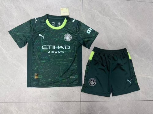 Manchester City EA SPORTS Fourth Kids Suit 25/26 - 木樂服裝