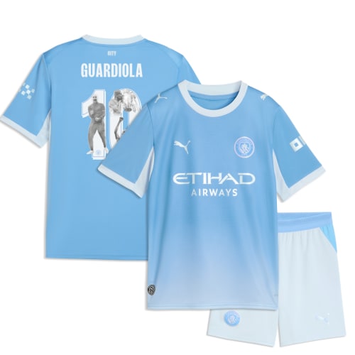 Manchester City GUARDIOLA Special Edition Kids Suit 26/27 - 木樂服裝
