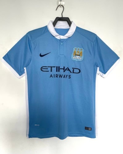 Manchester City Home Retro Jersey 2015/16 - 木樂服裝