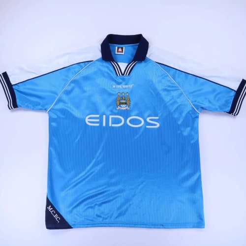 Manchester City Home Retro Jersey 99/01 - 木樂服裝