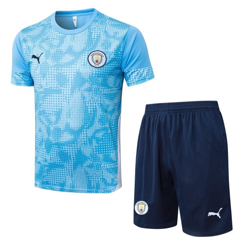 Manchester City Training Short sleeve Suit 25/26 - 木樂服裝