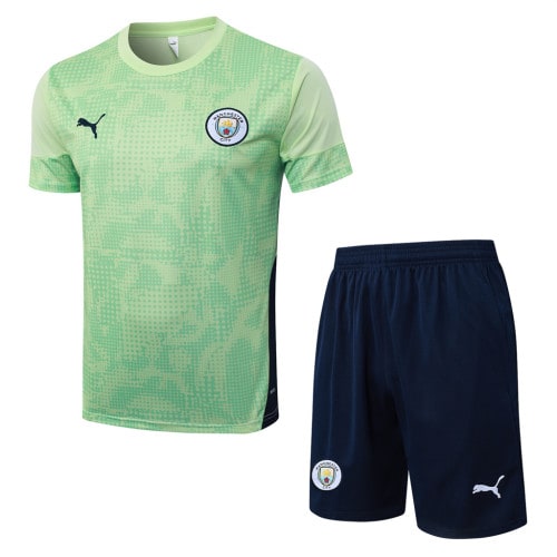Manchester City Training Short sleeve Suit 25/26 - 木樂服裝