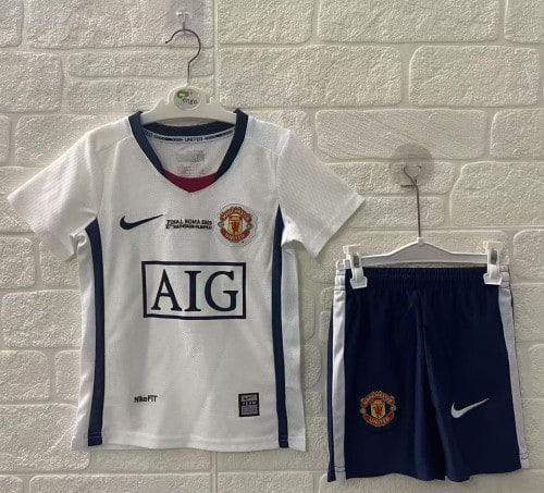 Manchester United Away Retro Kids Suit 2008/09 - 木樂服裝