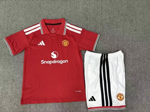 Manchester United Home Kids Suit 26/27 - 木樂服裝