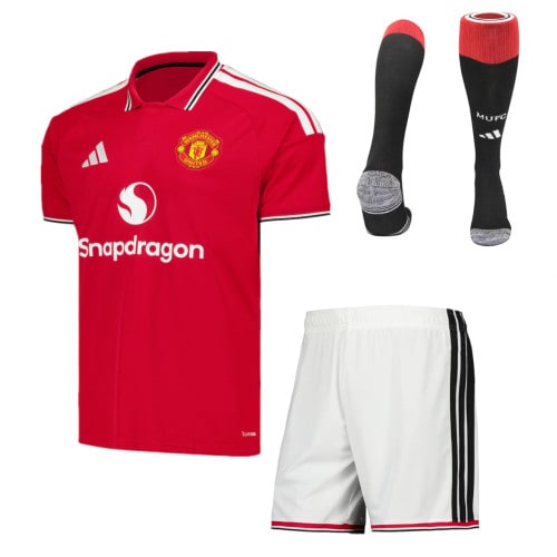 Manchester United Home Kids Suit & Socks 26/27 - 木樂服裝