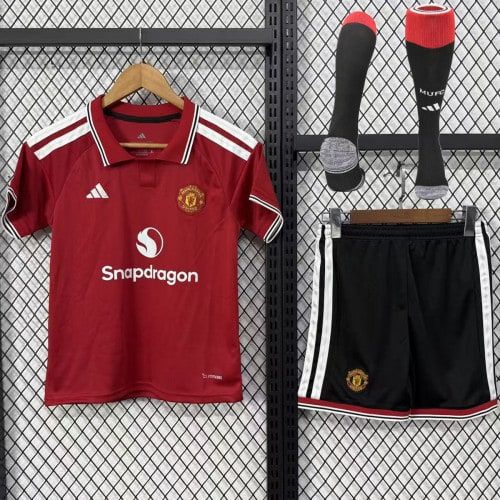 Manchester United Home Kids Suit & Socks 26/27 - 木樂服裝
