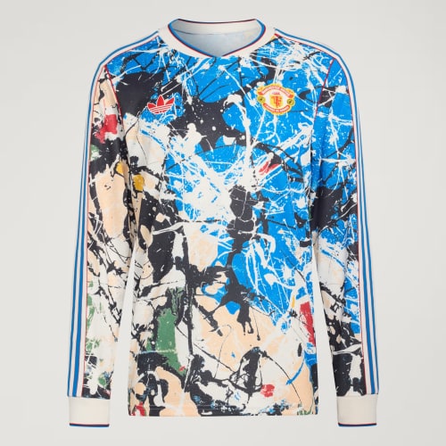 Manchester United Stone Roses Long Sleeve Man Jersey 25/26 - 木樂服裝