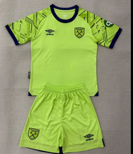 West Ham United Goalkeeper Kids Suit 25/26 - 木樂服裝