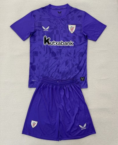 Athletic Bilbao Goalkeeper Kids Suit 25/26