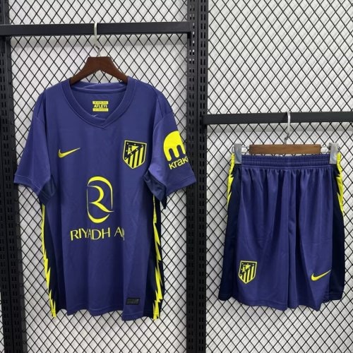 Atletico Madrid Short Sleeve Away Adult Suit 25/26 - PL體育用品公司