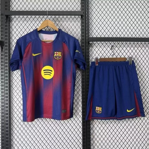 Barcelona Short Sleeve Home Adult Suit 25/26 - PL體育用品公司