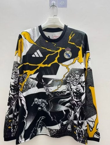 Real Madrid Avengers Man Long Sleeve Jersey 25/26 - PL體育用品公司