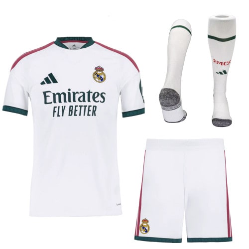 Real Madrid Home Kids Suit & Socks 26/27