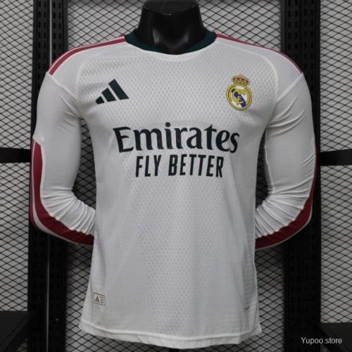 Real Madrid Home Player Long Sleeve Jersey 26/27 - PL體育用品公司