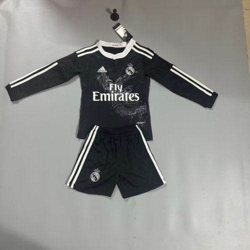 Real Madrid Home Retro Kids Long Sleeve Suit 2014/15 - PL體育用品公司