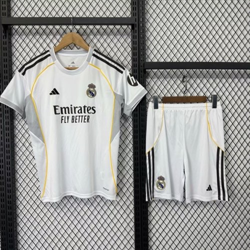 Real Madrid Short Sleeve Home Adult Suit 25/26 - PL體育用品公司