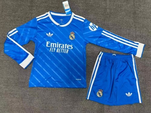 Real Madrid Third Long Sleeve Kids Suit 25/26 - PL體育用品公司